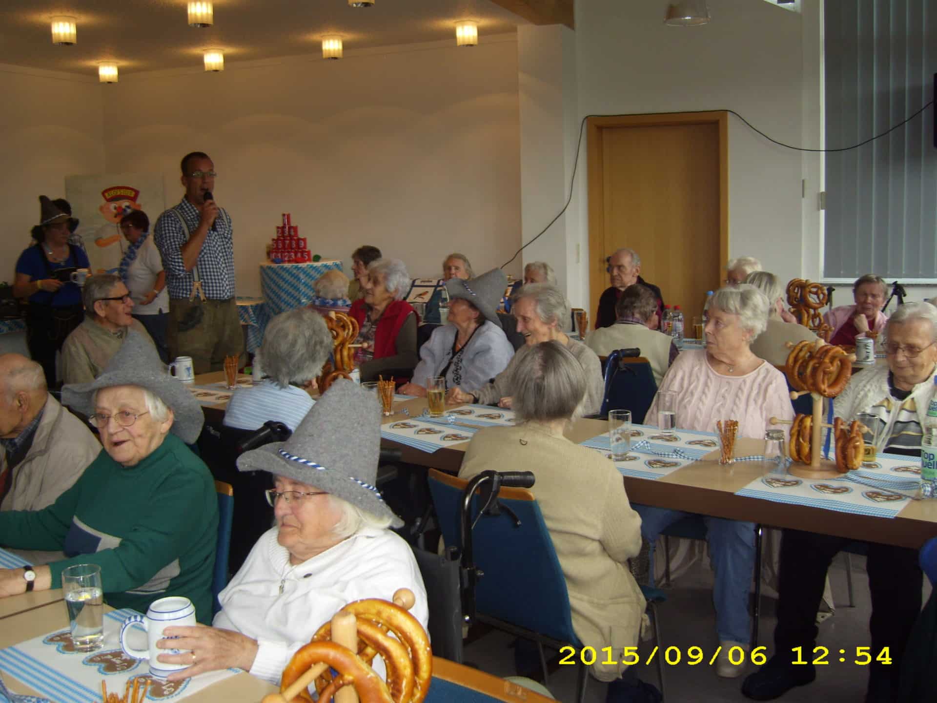Oktoberfest im Pflegeheim