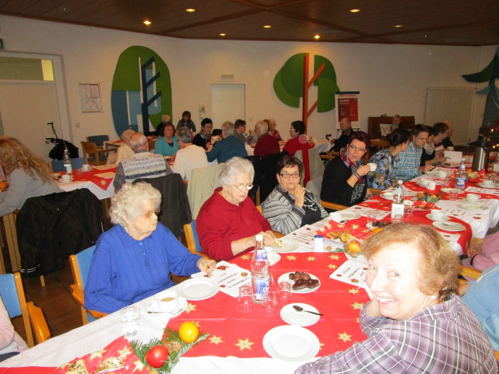 Weihnachtsfeier in der Tagespflege