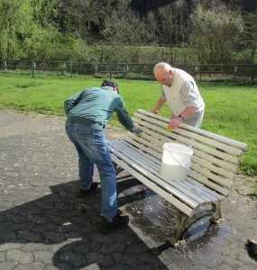 Gartenarbeit