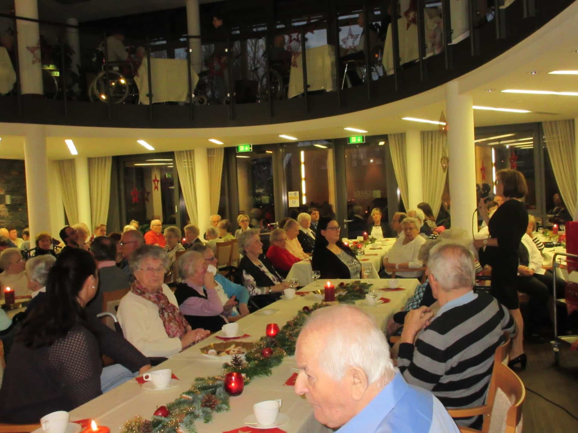 Diakonissenhaus Am Stadtpark Protestantische Altenhilfe Westpfalz Weihnachtsfeier 2016 im Diakonissenhaus am Stadtpark – Protestantische