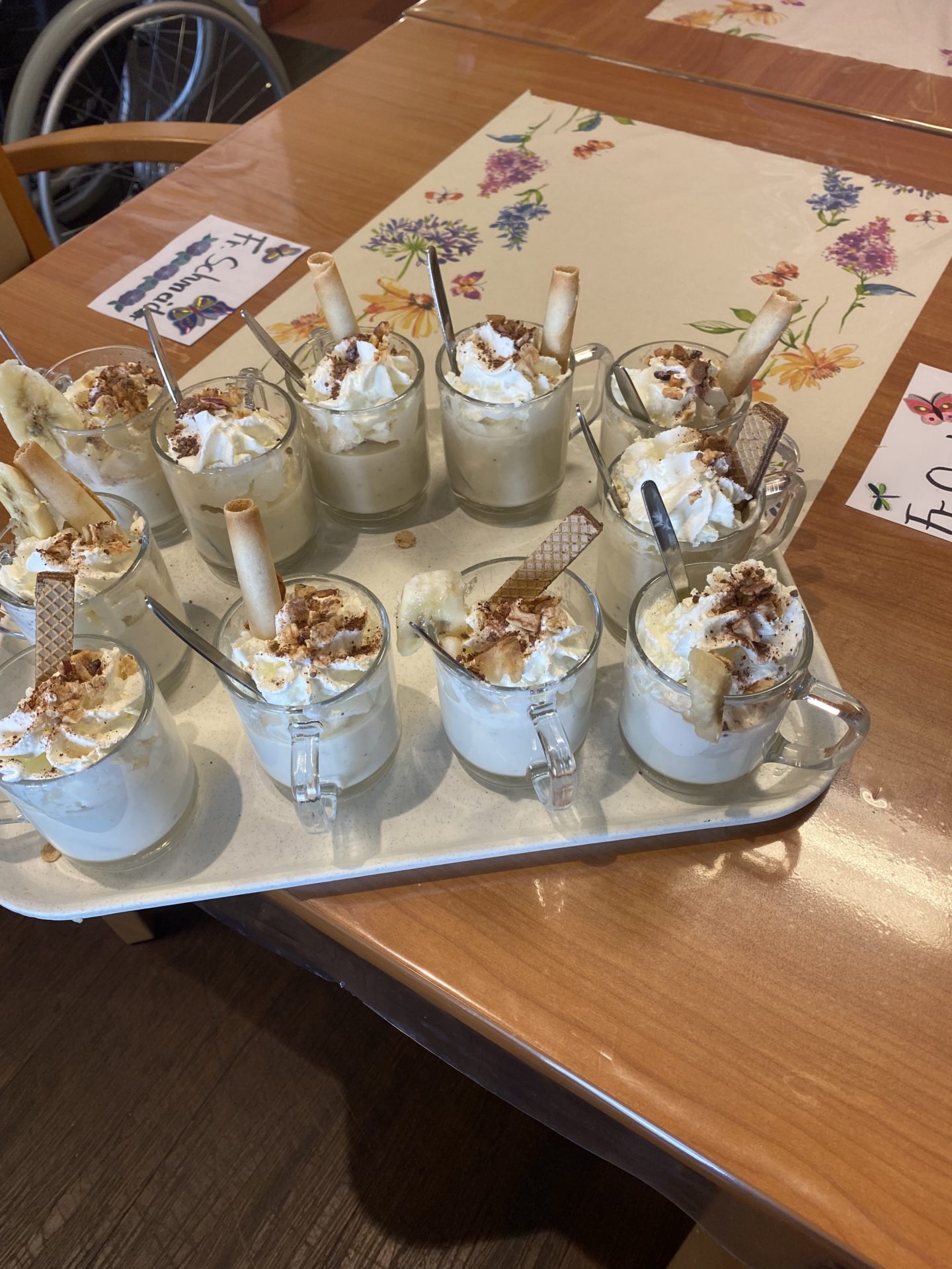 Leckere Bananenmilch - Protestantische Altenhilfe Westpfalz