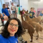 Flauschige Besucher am Mozartbrunnen: Alpakas zu Gast in unserer Tagespflege Am Mozartbrunnen